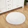 Better Trends Lux Tufted Mat Bath Rug In White