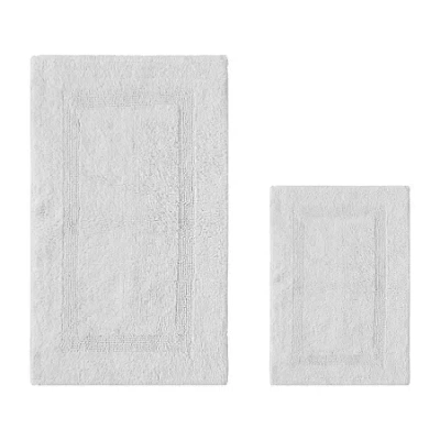 Better Trends Lux Tufted Mat Bath Rug In White