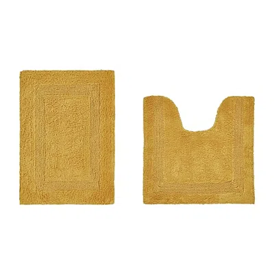 Better Trends Lux Tufted Mat Bath Rug In Yellow