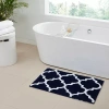 Better Trends Marrakesh Bath Rug In Blue