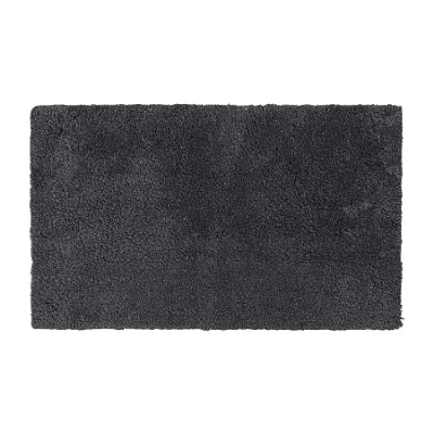 Better Trends Micro Plush Mat Bath Rug In Black