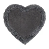 Better Trends Shaggy Border Mat Bath Rug In Gray