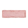 Better Trends Shaggy Border Mat Bath Rug In Pink