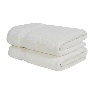 Better Trends Splash Collection 2-pc. Bath Towel In White