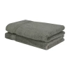 Better Trends Splash Collection 2-pc. Hand Towel In Gray