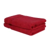 Better Trends Splash Collection 2-pc. Hand Towel In Red