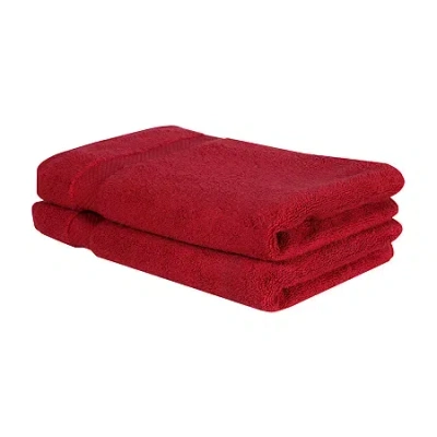 Better Trends Splash Collection 2-pc. Hand Towel In Red