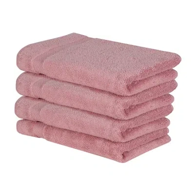 Better Trends Splash Collection 4-pc. Hand Towel In Pink