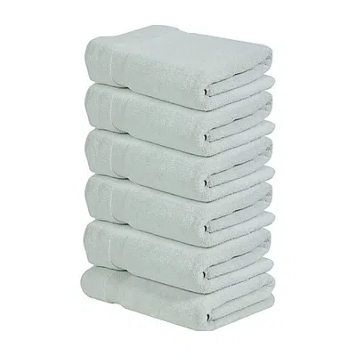 Better Trends Splash Collection 6-pc. Bath Towel In Blue