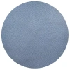 Better Trends Sunsplash Braided Reversible Indoor Outdoor Round Area Rug In Blue