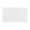 Better Trends Trier Bath Rug In White