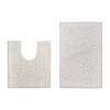 Better Trends Trier Tufted Mat 2-pc. Bath Rug Set In White