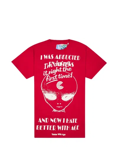 Better With Age Abducted Graphic-print T-shirt In Multi