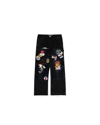 Better With Age American Repair Single-knee Trouser In Multicolor