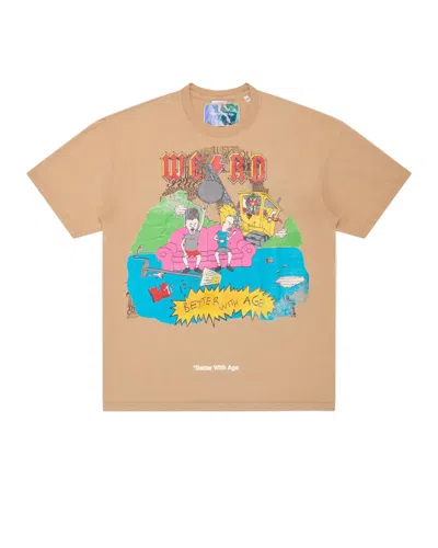 Better With Age Angus Tee In Brown