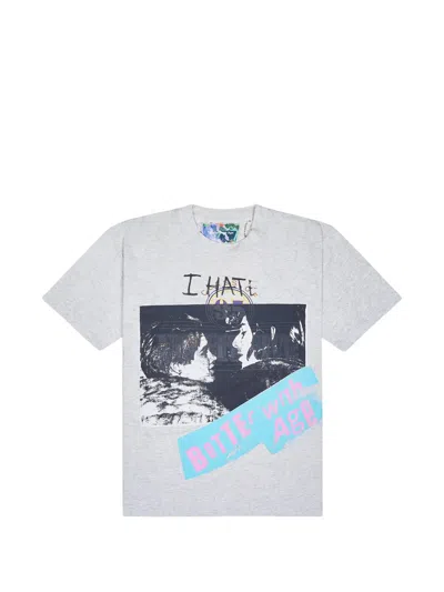 Better With Age Damian Graphic-print T-shirt In Gray