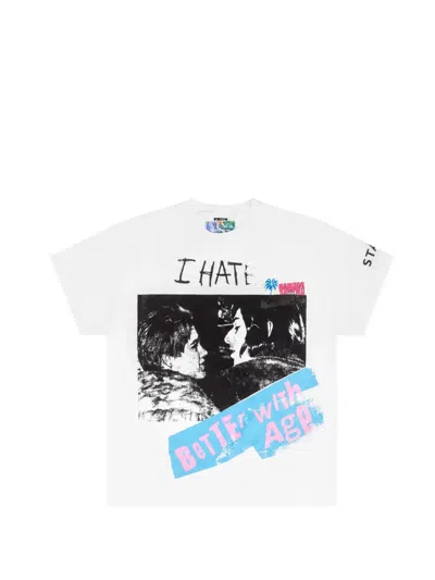 Better With Age Damien Graphic-print T-shirt In White