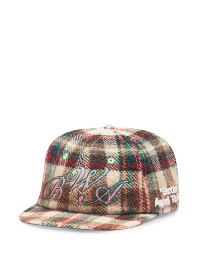 Better With Age Delinquent Reconstructed Plaid Cap In Multi