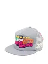 Better With Age Embroidered Mesh-panel Cap In Orange