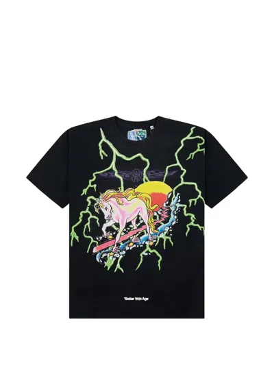 Better With Age European Thunder T-shirt In Black