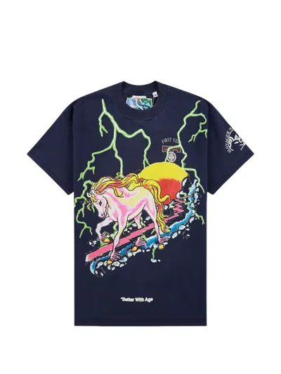 Better With Age European Thunder T-shirt In Multi