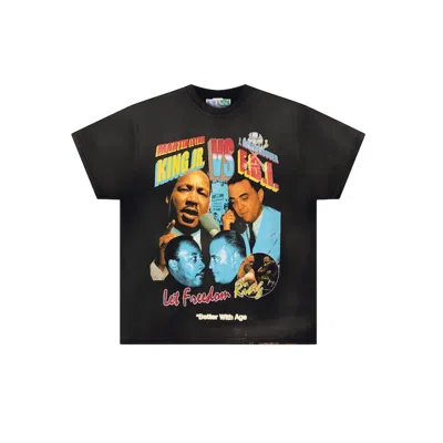 Better With Age Freedom Tee In Black