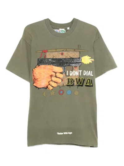 Better With Age Graphic T-shirt In Green