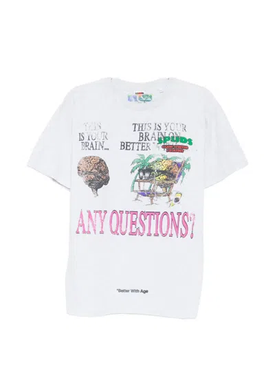 Better With Age Graphic-print Cotton T-shirt In White