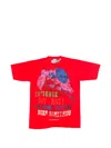 Better With Age 그래픽 프린트 티셔츠 In Red