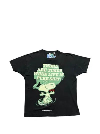 Better With Age Graphic-print T-shirt In Black