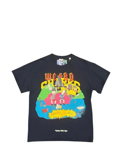 Better With Age Graphic-print T-shirt In Blue
