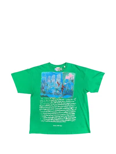 Better With Age Graphic-print T-shirt In Green