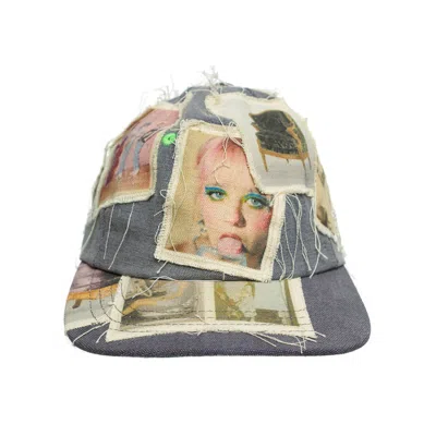 Better With Age Grey Cap With Patches In Gray