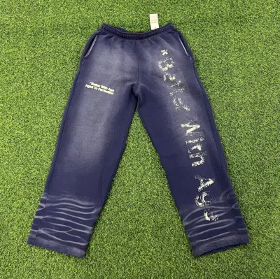 Pre-owned Better With Age In Case You Forgot Sweatpants In Navy