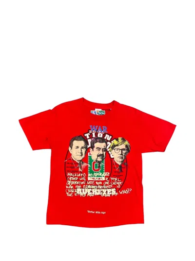 Better With Age Kennedy Graphic-print T-shirt In Red