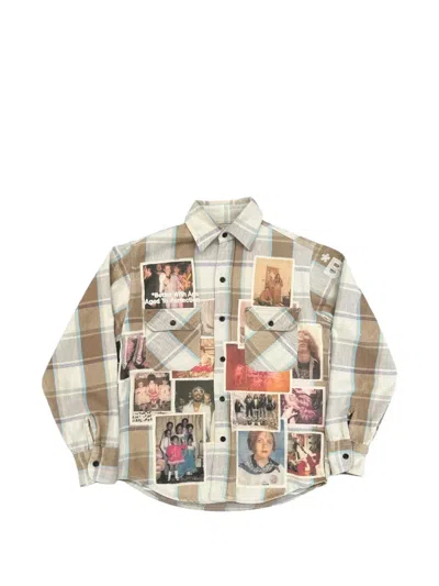 Better With Age Menage Flannel Shirt In Multi