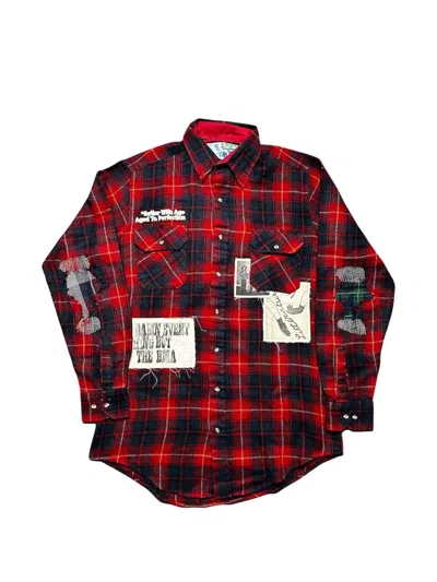 Better With Age Muir Repair Flannel Shirt In Multi