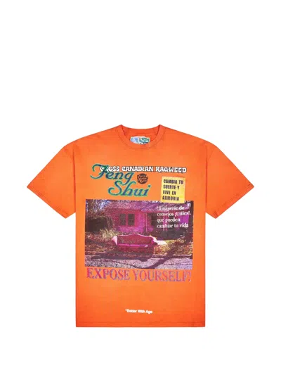 Better With Age Orange Graphic T-shirt