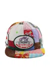 Better With Age Patchwork Quilted Baseball Cap In Gray