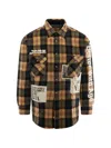 Better With Age Patchwork-design Shirt In Multi