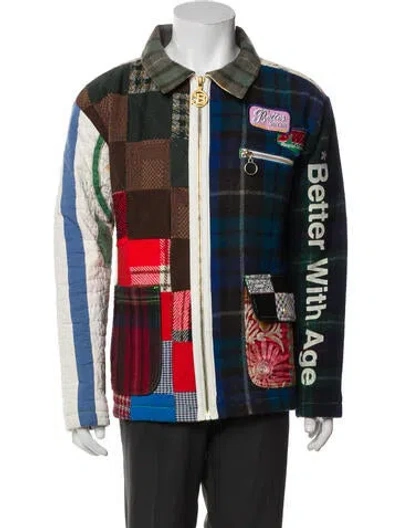 Pre-owned Better With Age Printed Jacket In Multi