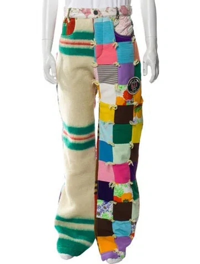 Pre-owned Better With Age Printed Joggers W/ Tags In Blue