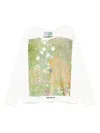 Better With Age Printed Sweatshirt In White