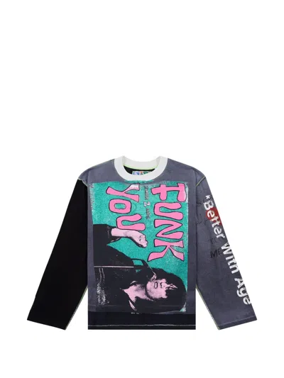 Better With Age Rivka Reversible Long-sleeve T-shirt In Multi