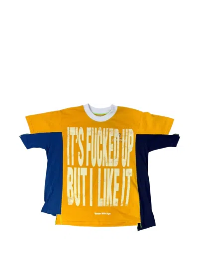Better With Age Slogan-print T-shirt In Multi