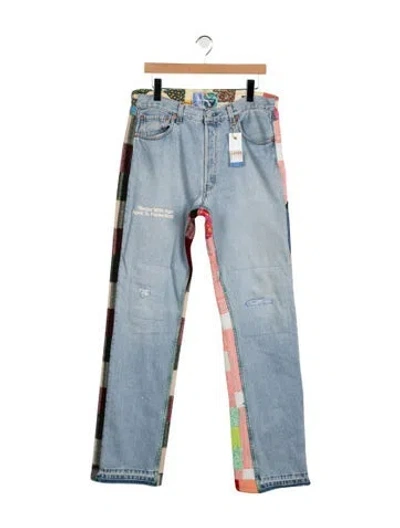 Pre-owned Better With Age Straight-leg Jeans W/ Tags In Blue