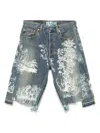 Better With Age Teresa Denim Shorts In Blue