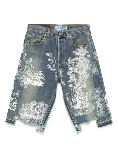Better With Age Teresa Denim Shorts In Blue