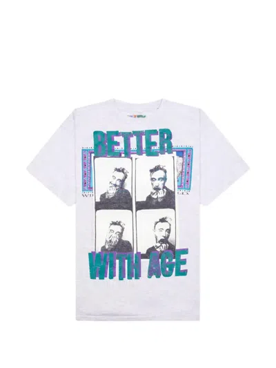 Better With Age Weirdo Graphic-print T-shirt In White