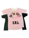 Better With Age Wrong Panelled T-shirt In Pink